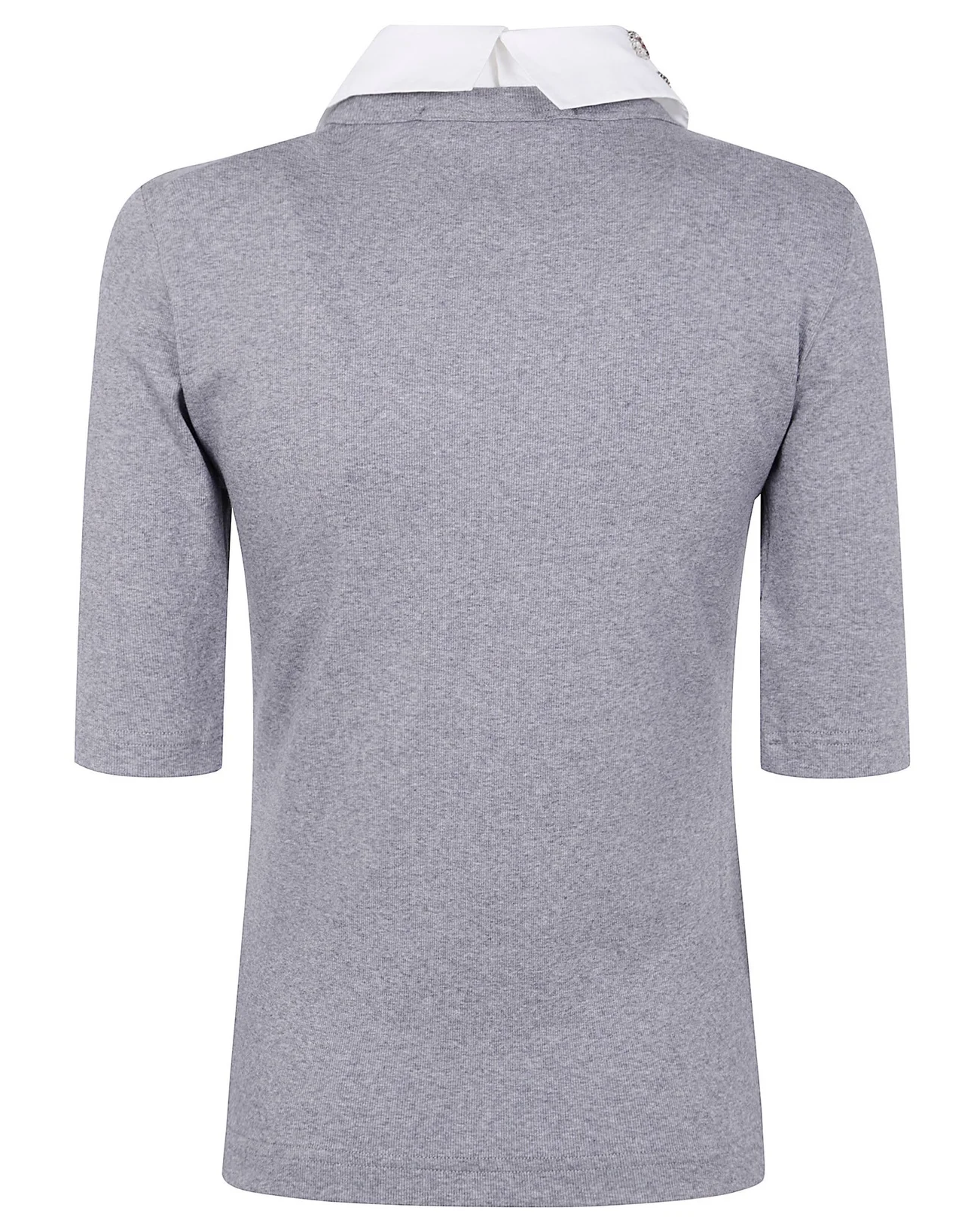 Embellished Neck Pullover