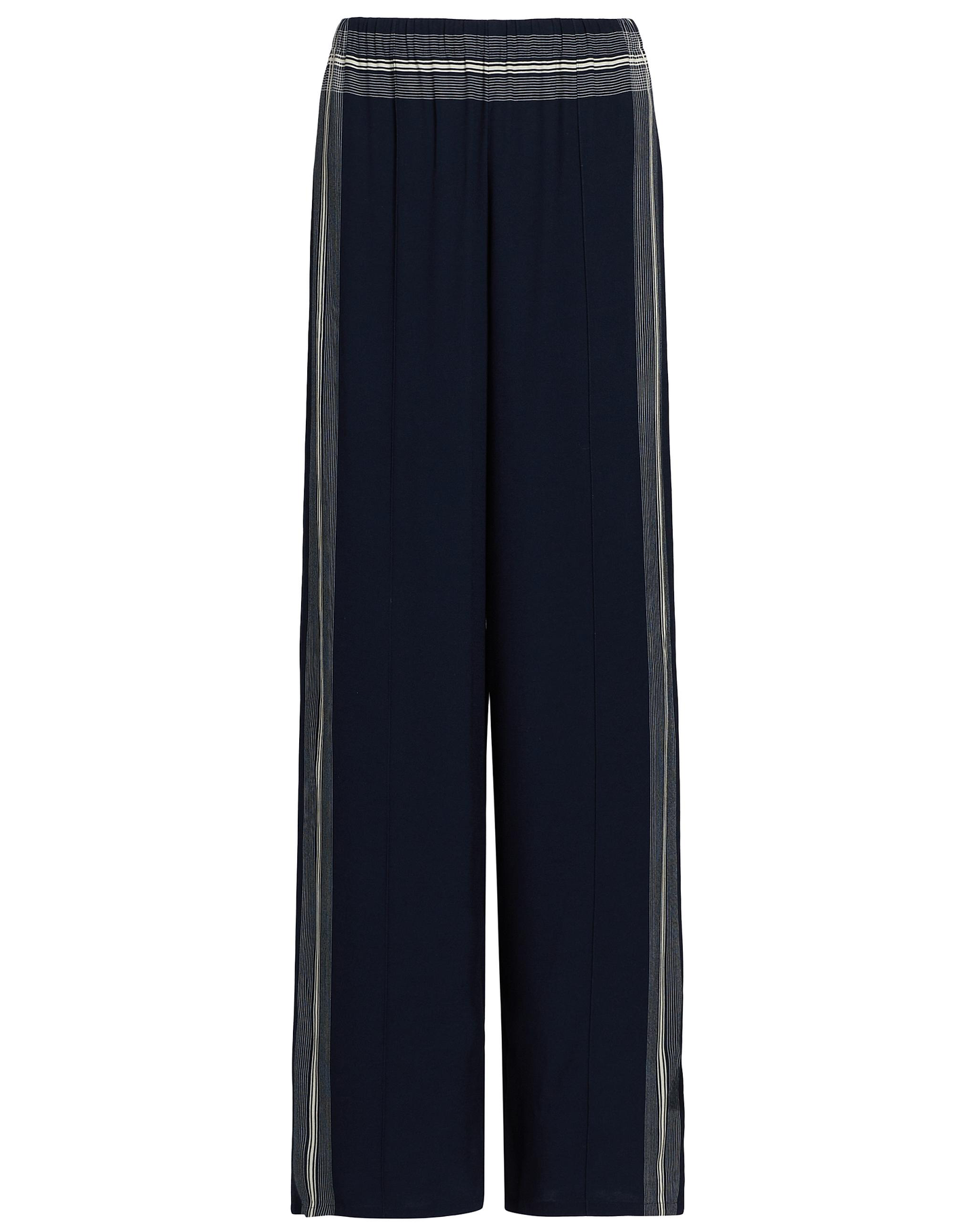 Handkerchief-Stripe Pull-On Pant