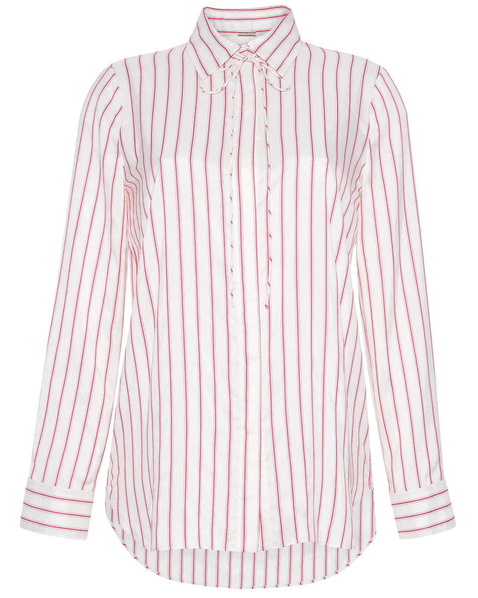 Stripe Silk Shirting