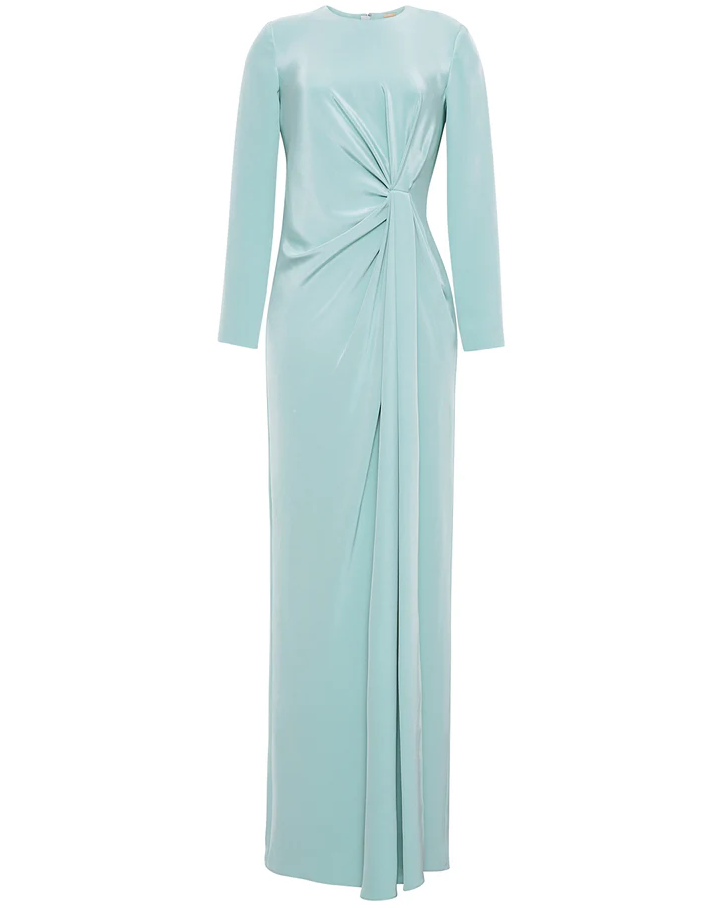 Long Draped Dress