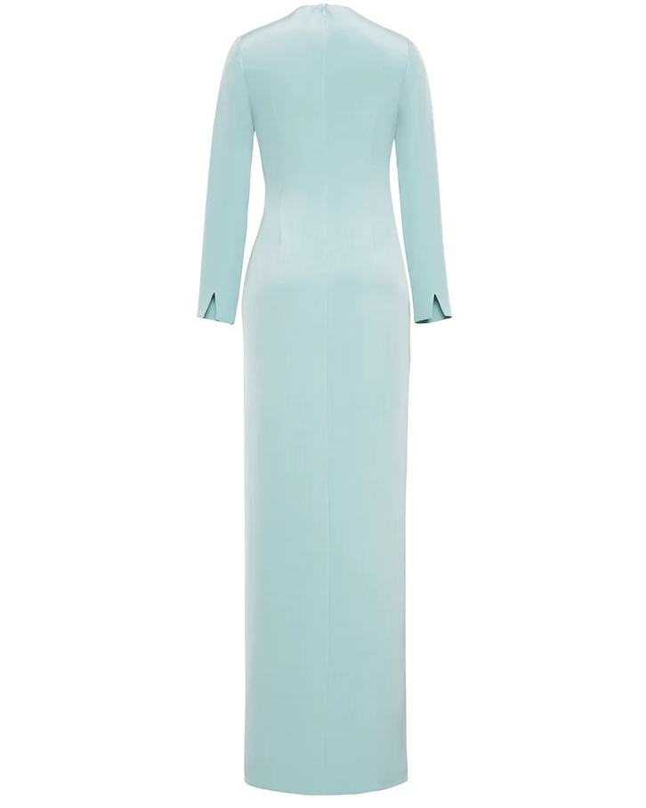 Long Draped Dress
