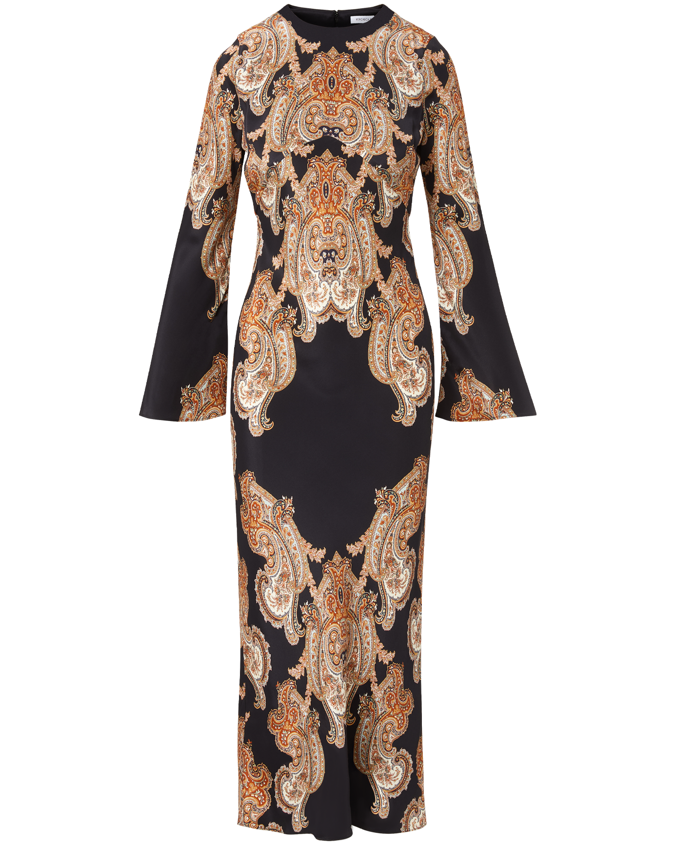 Lupita Paisley Midi Dress