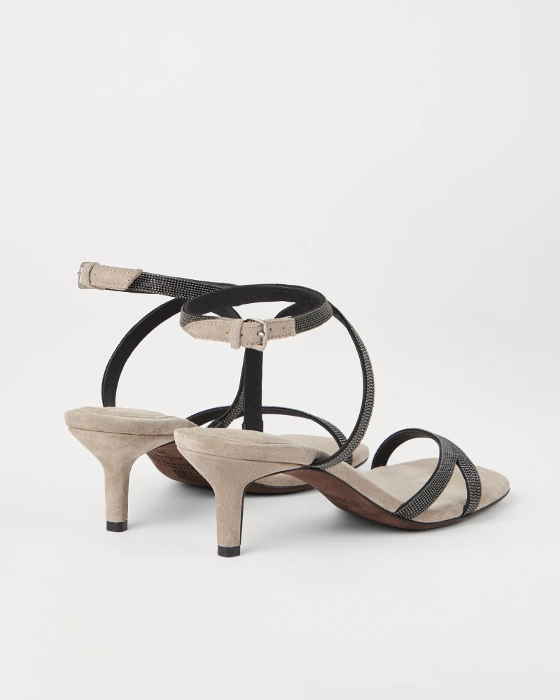 Suede City Heels