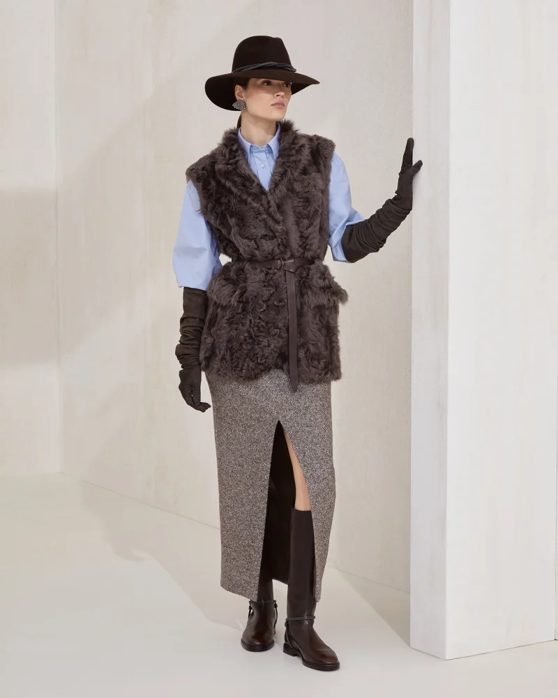 Virgin Wool Skirt