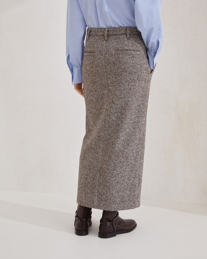 Virgin Wool Skirt