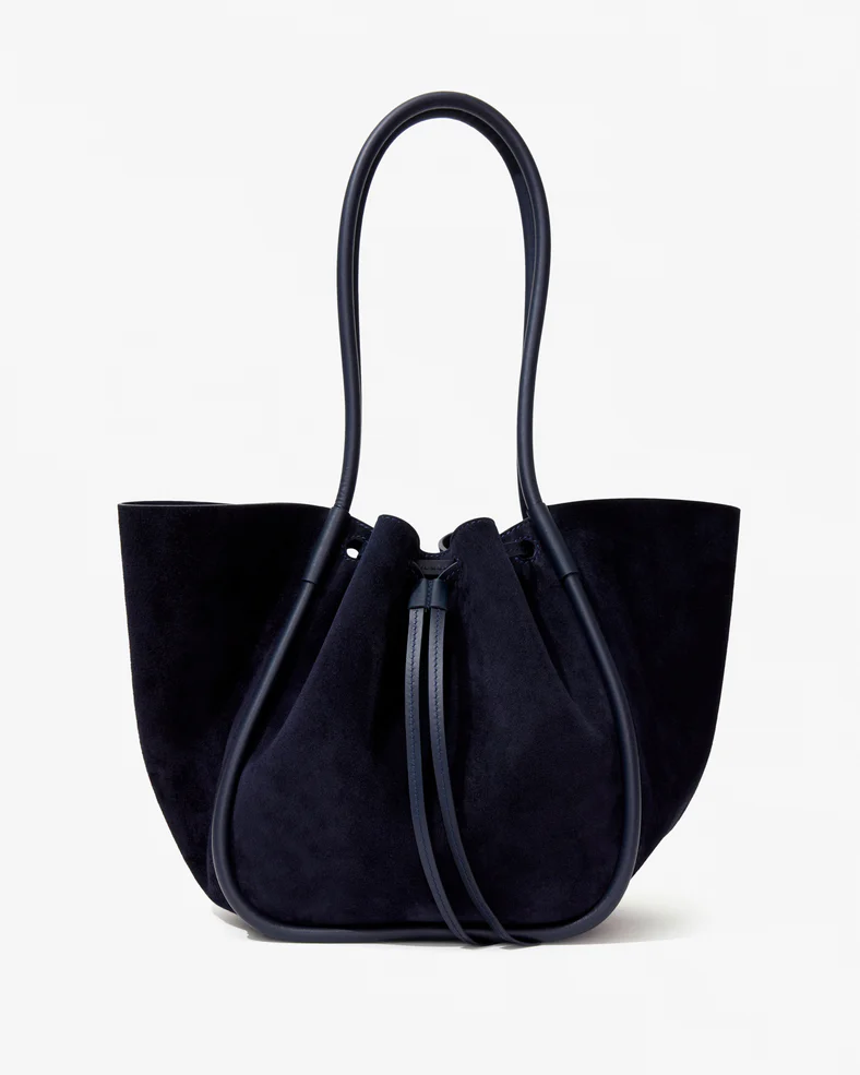 Large Ruched Tote