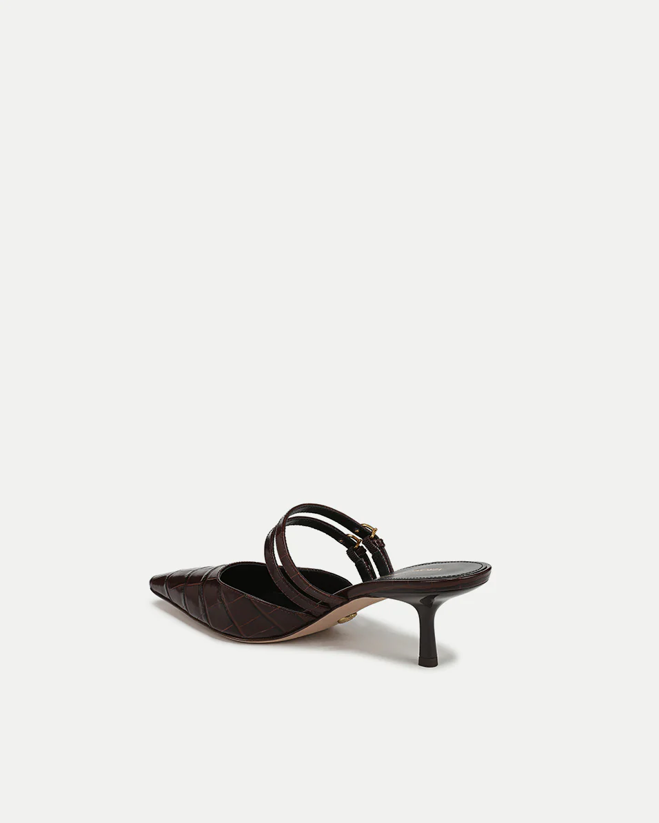 Corrie Kitten-Heel Mule