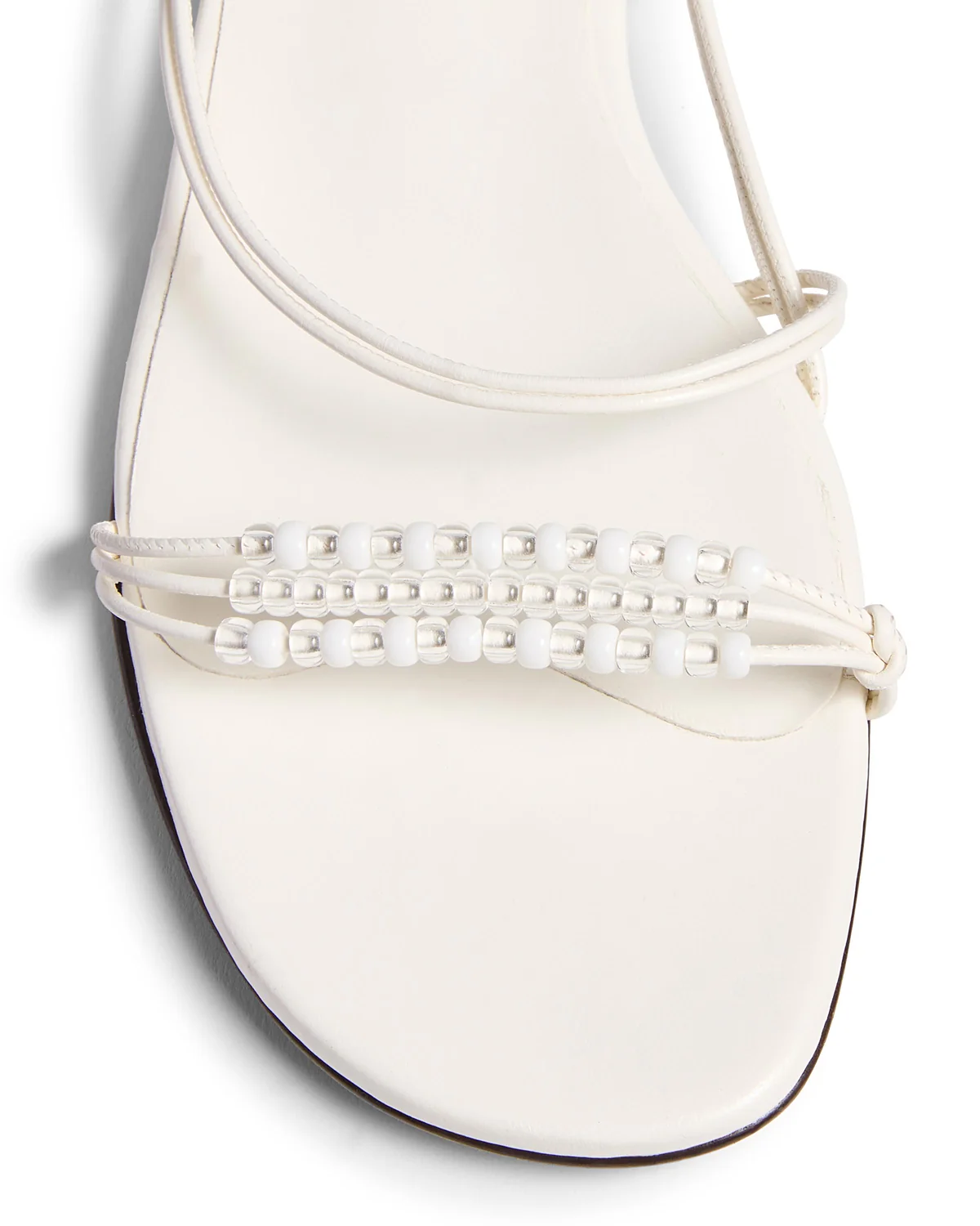 Loop Flat Sandal With Beads