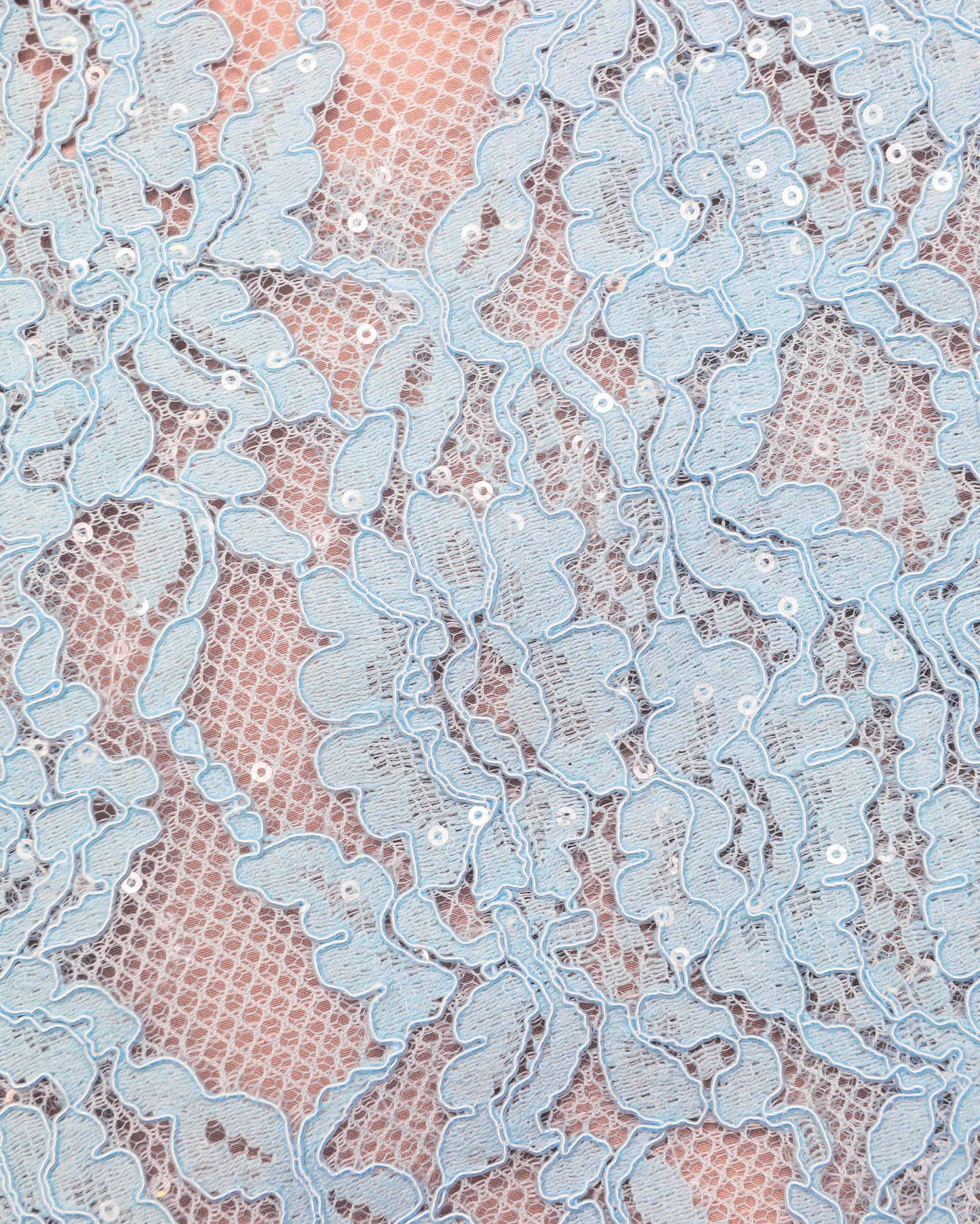 Lace Flared Midi Skirt