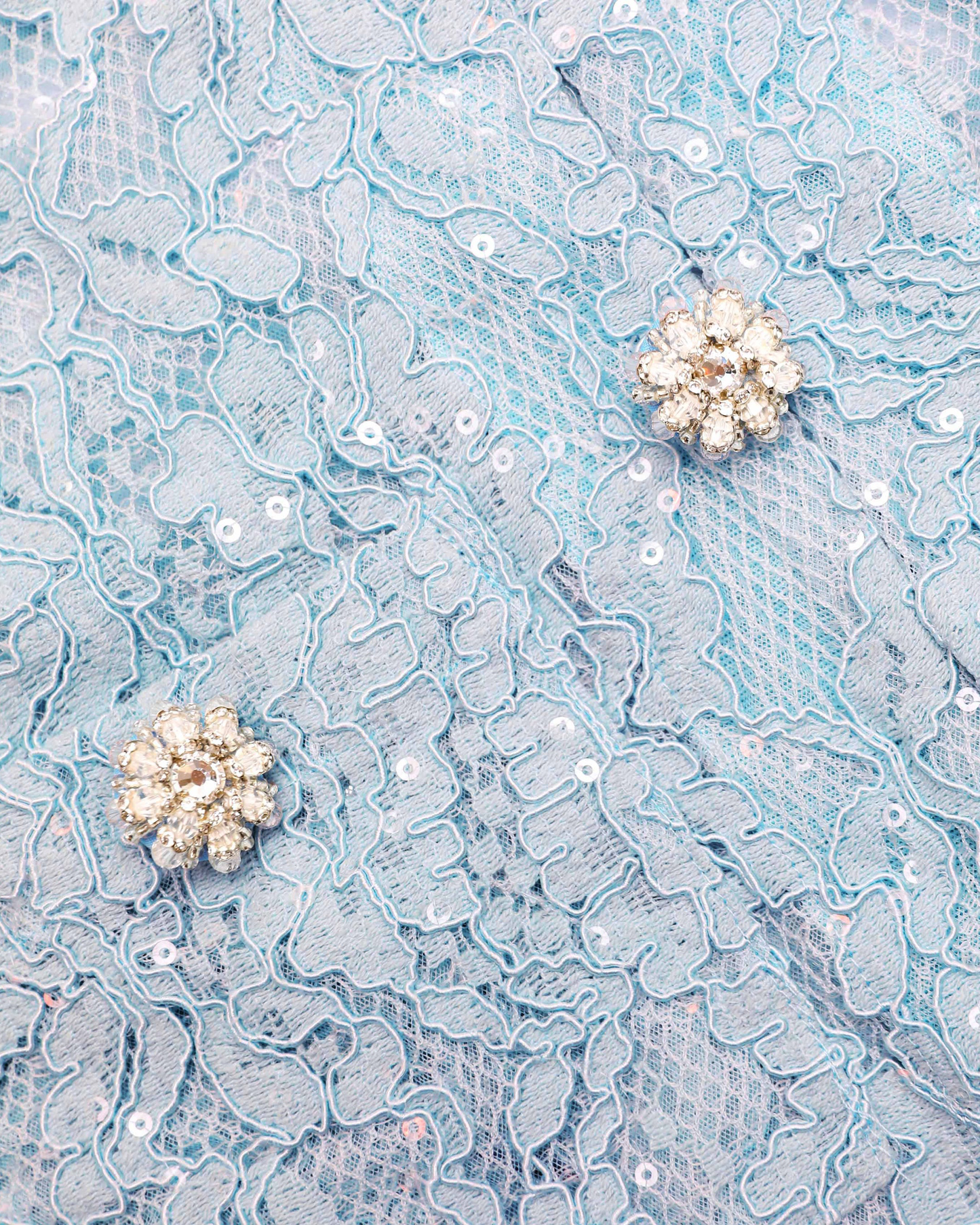 Lace Embellished Top