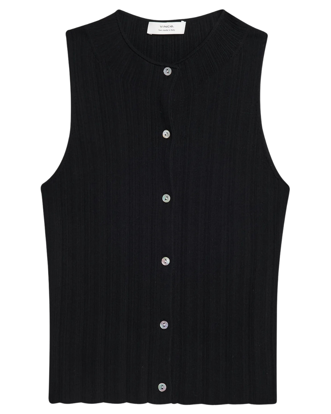 Ribbed Sweater Shell