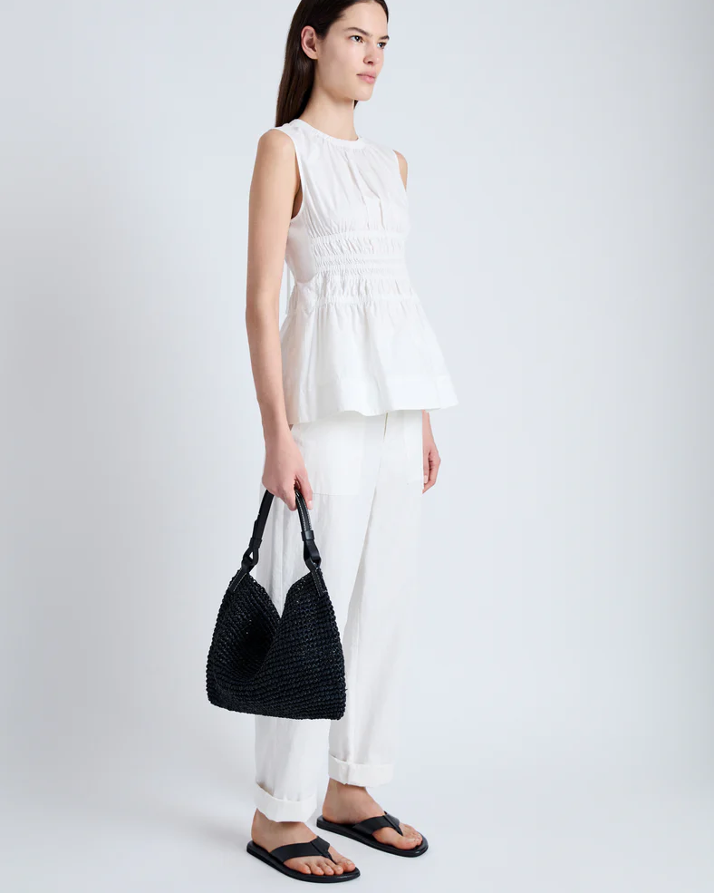 Minetta Raffia Bag