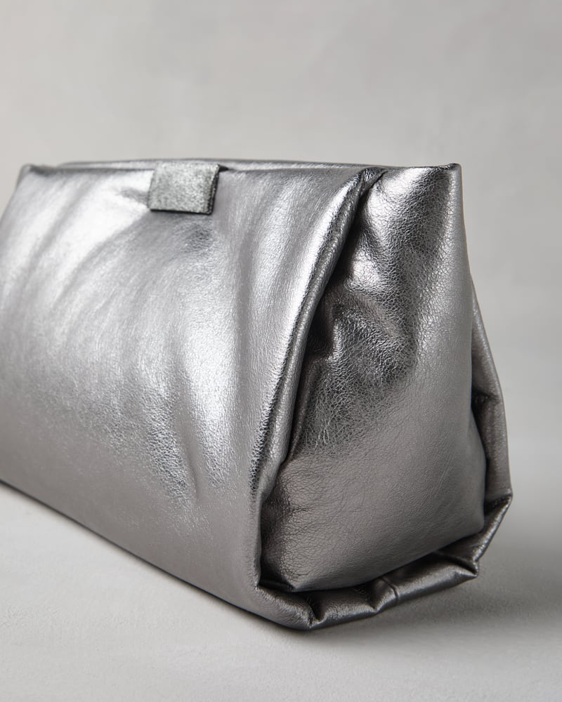 Shimmering Detail Clutch Bag