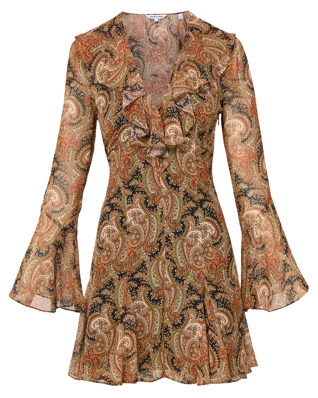 Adrienne Silk Mini Dress