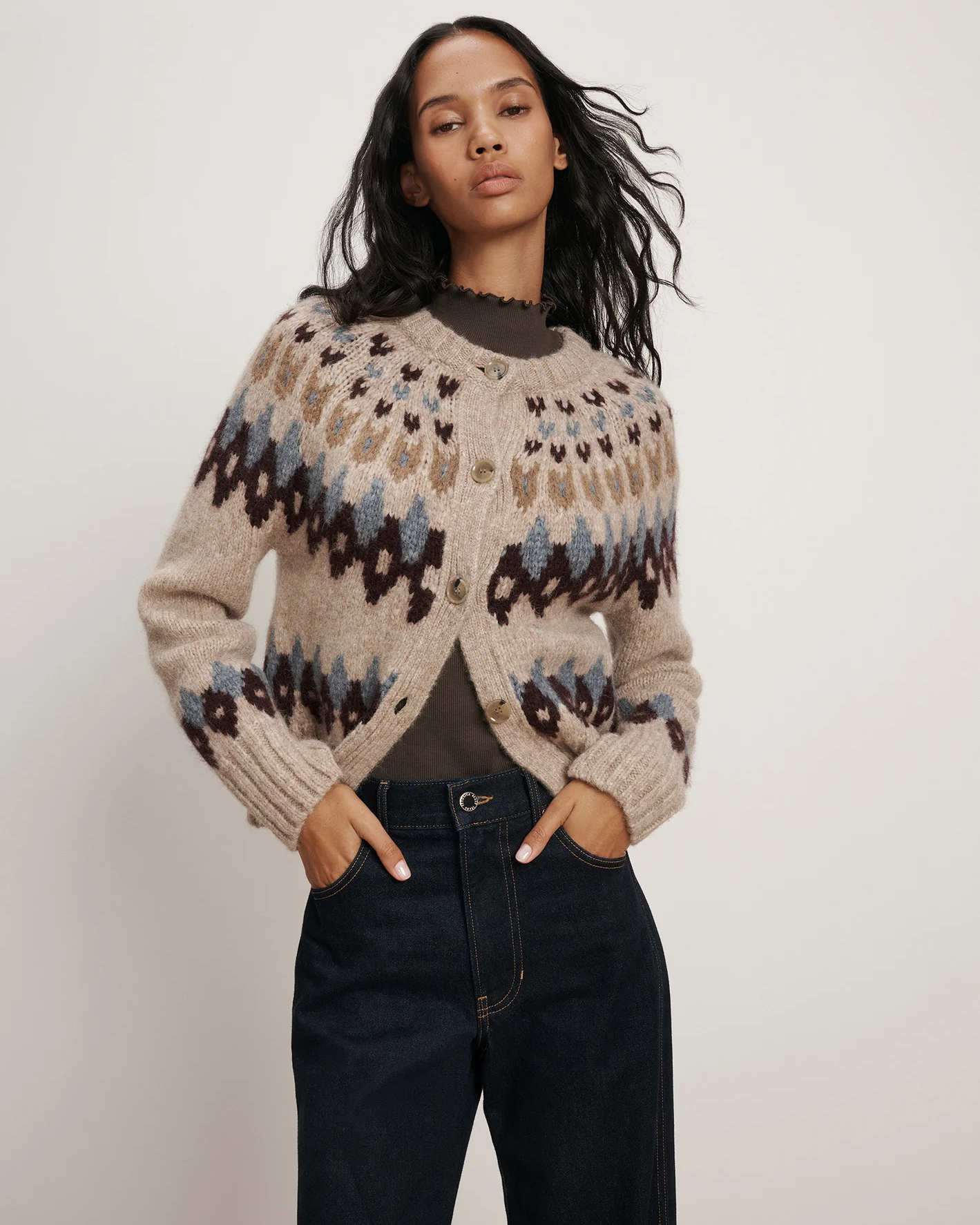 Christina Fair Isle Cardigan