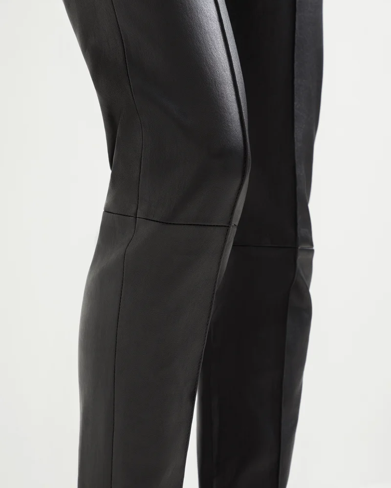 Stretch Nappa Leather Leggings