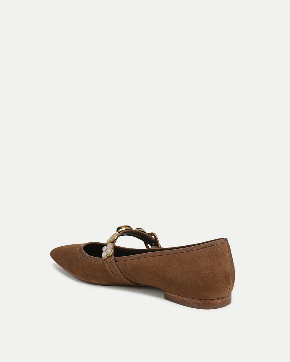 Selene Embellished Flat