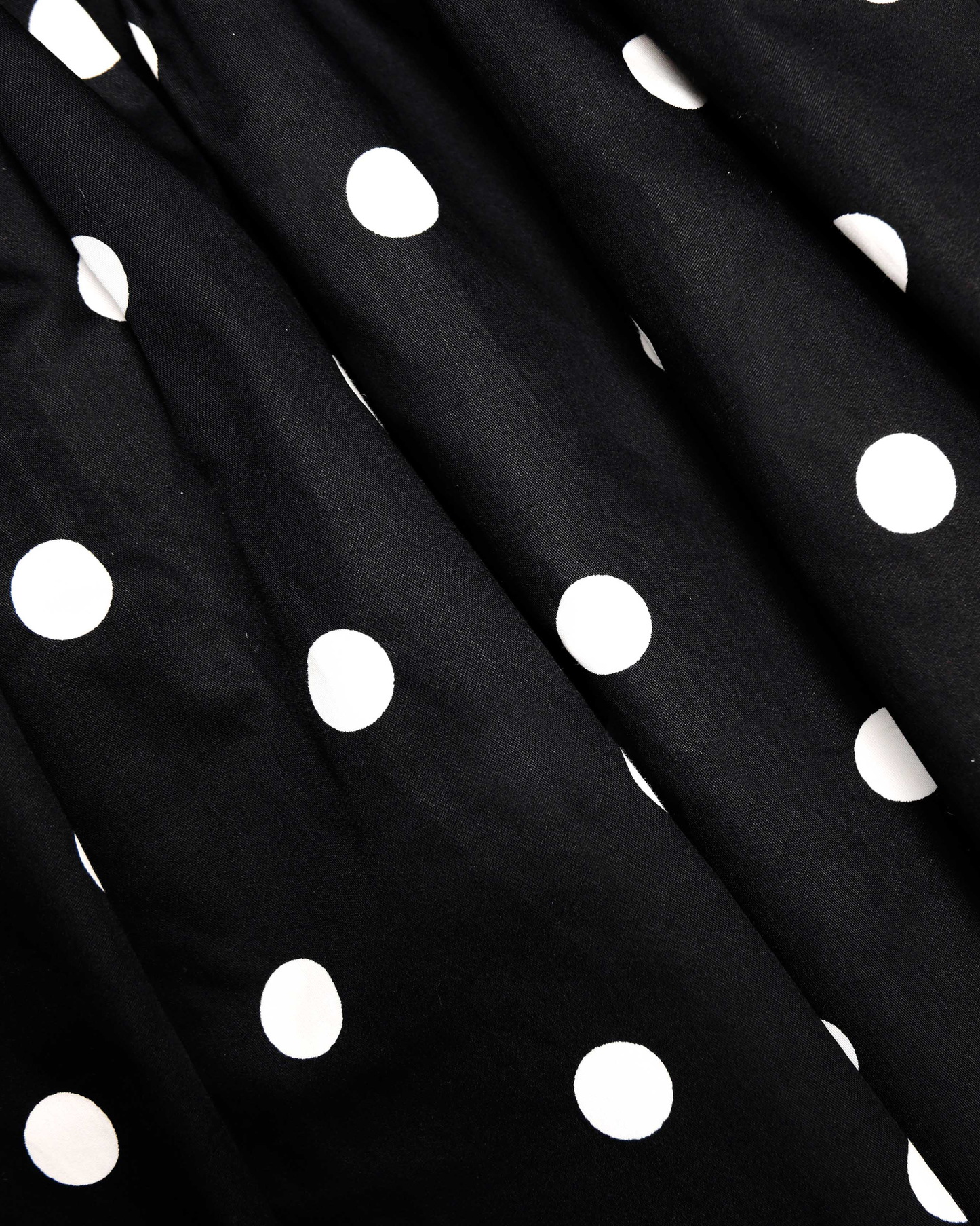 Polka Dot Cotton Mini Dress