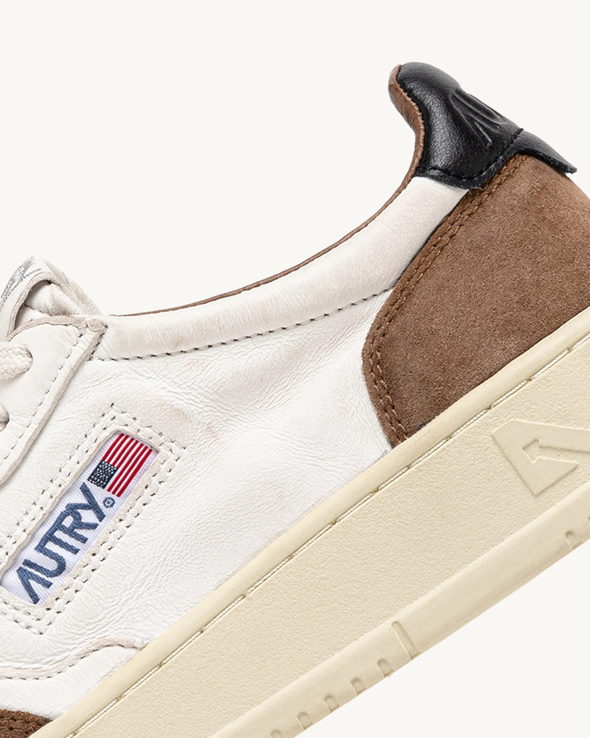 AUTRY Medalist Low Sneakers - White/Tobacco/Black – B. Barnett AUTRY Medalist Low Sneakers - White/Tobacco/Black – B. Barnett