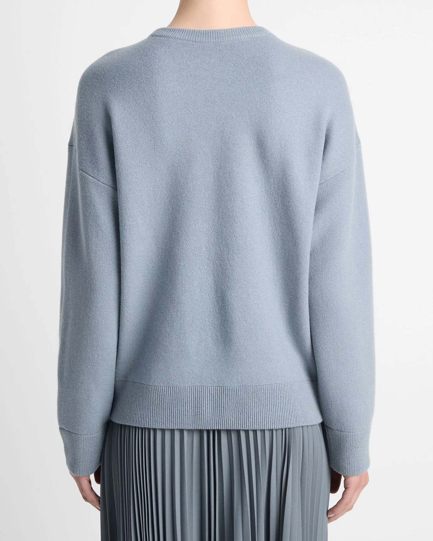 Structured Wool-Blend Pullover