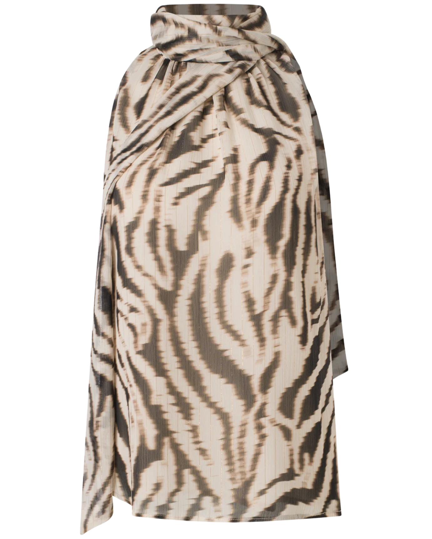 Printed Sleeveless Blouse