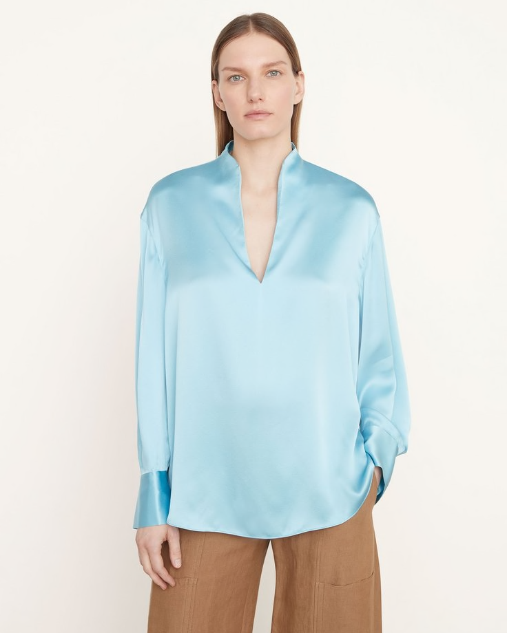 Split-Neck Top